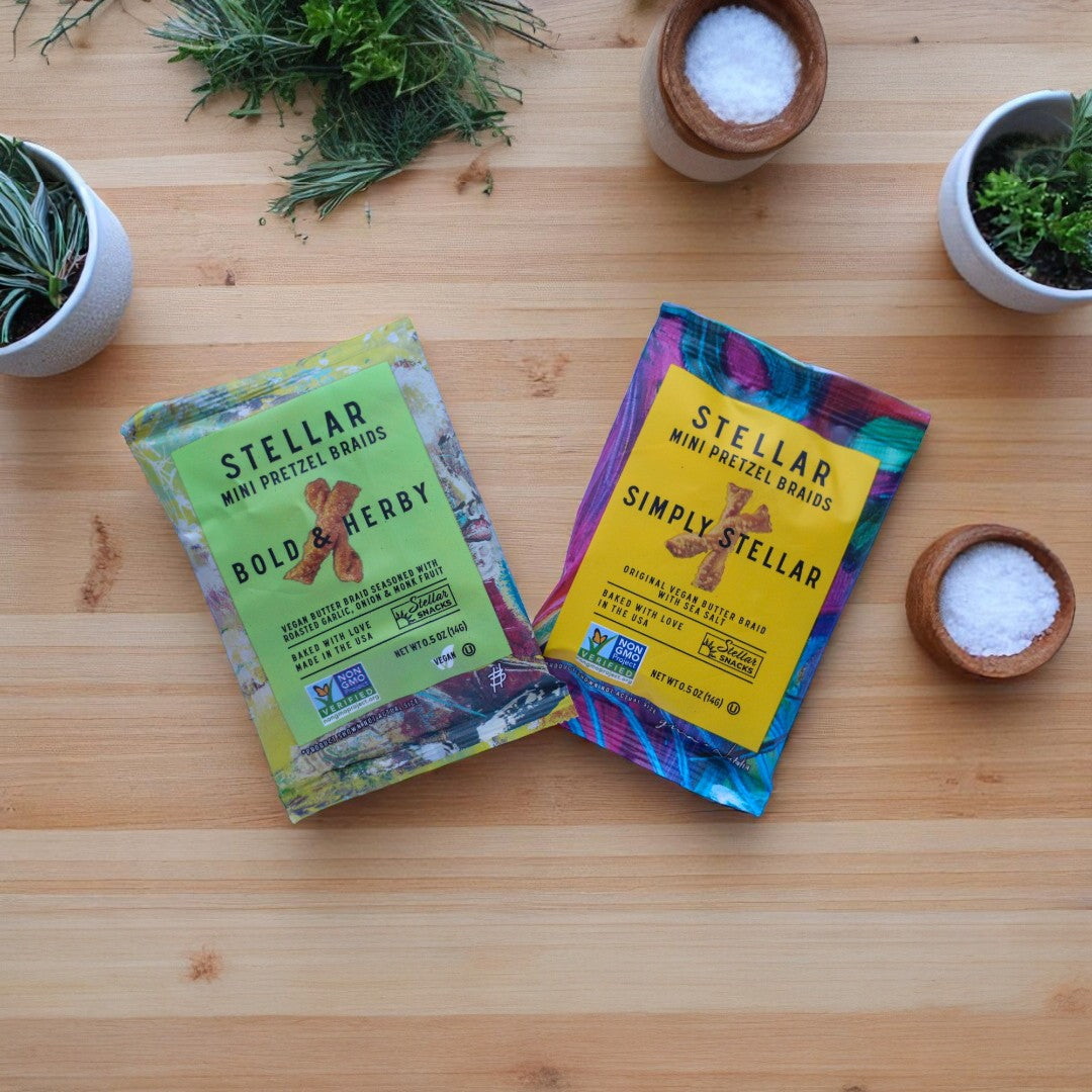 Stellar Pretzels Bold and Herby Flavor